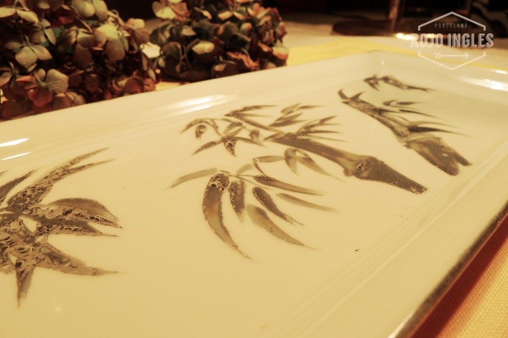 porcelana pintada a mano